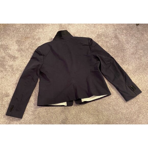 Ann Taylor Womens Blazer Jacket Black Size 16 - Picture 2 of 11